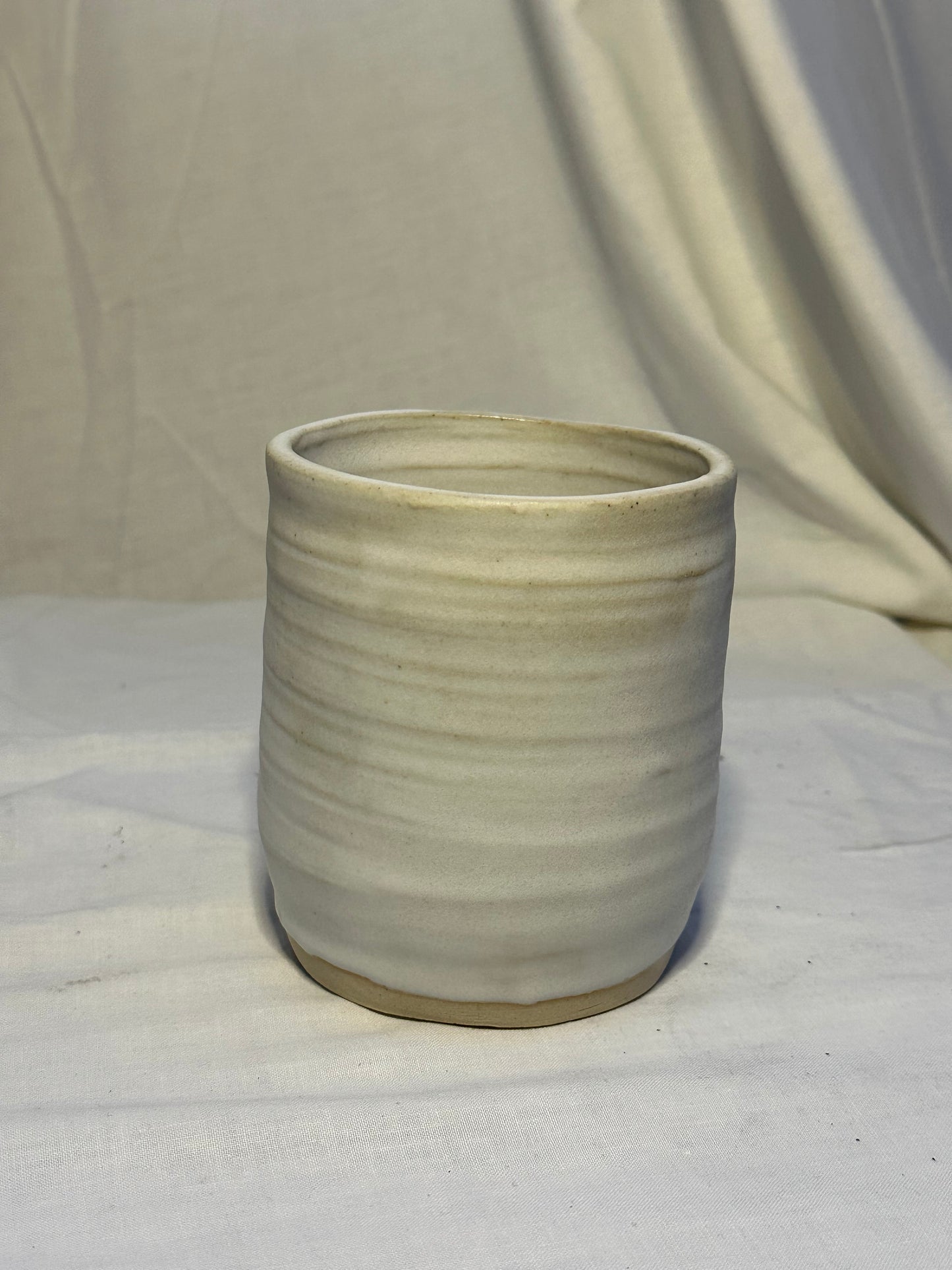 Matte White Pencil Pot