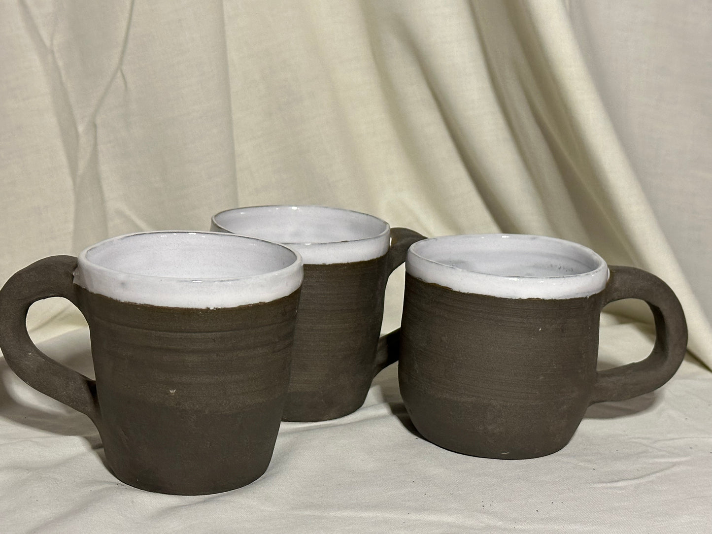 Small Grey Stoneware Mug