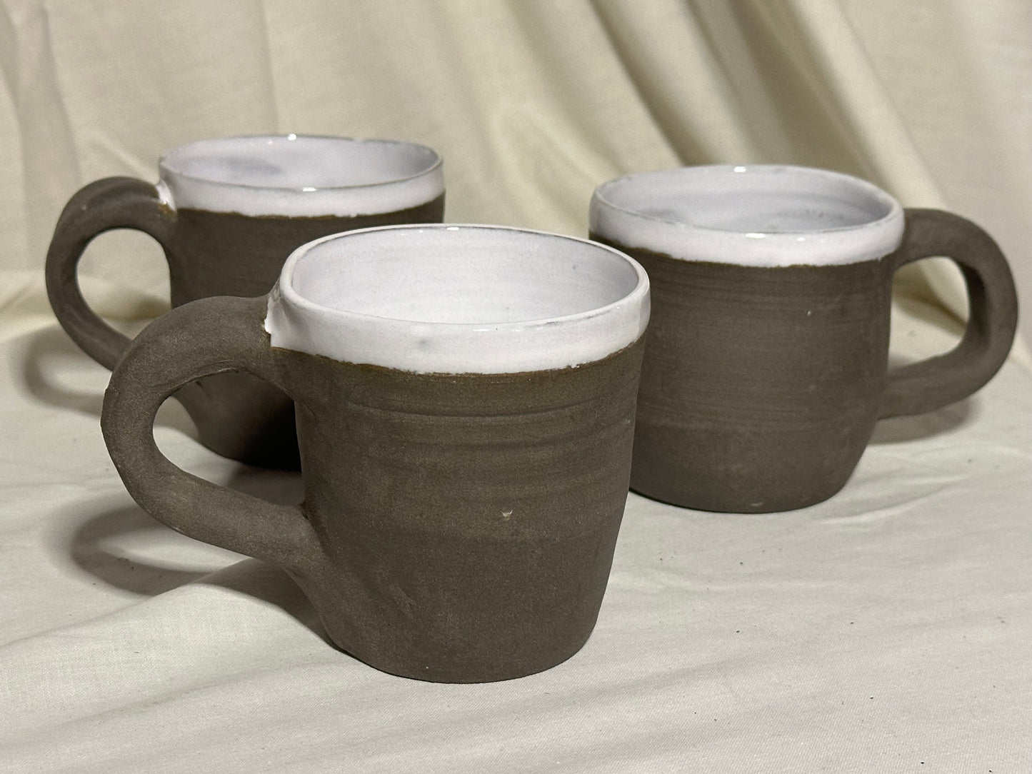 Small Grey Stoneware Mug