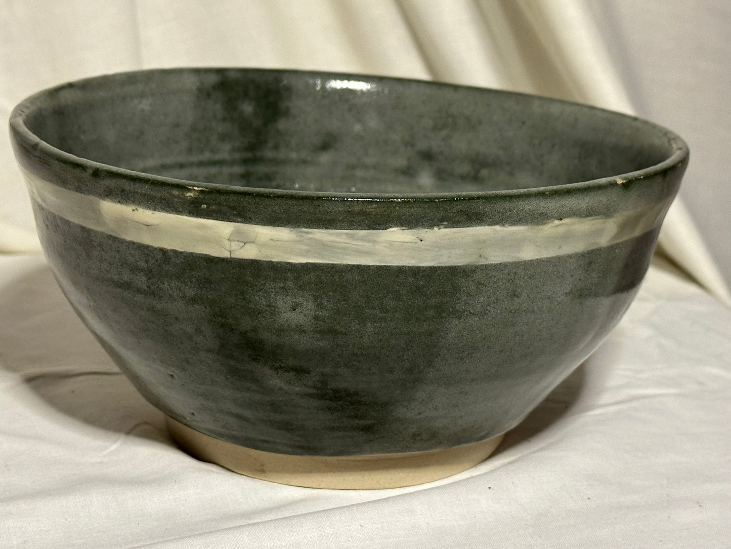 Green Banded Bowl