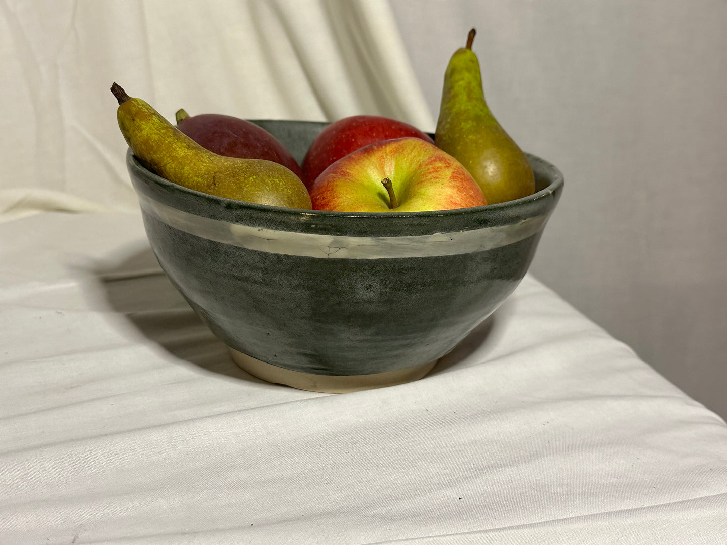 Green Banded Bowl