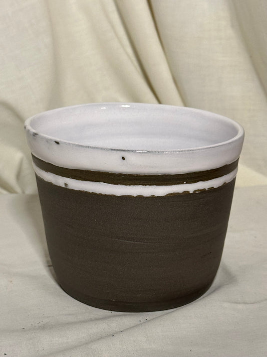 Grey Stoneware Pot